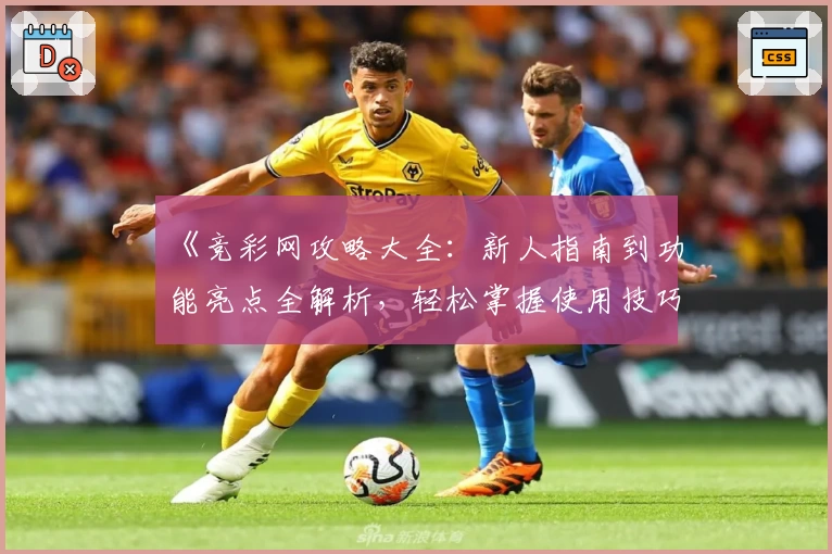 《竞彩网攻略大全：新人指南到功能亮点全解析，轻松掌握使用技巧》